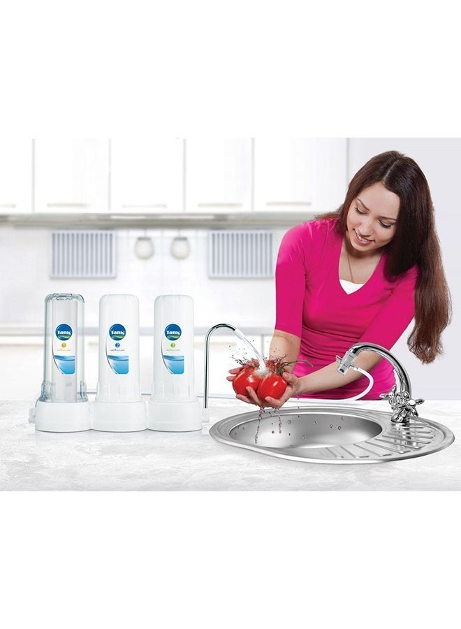 تانك فلتر تانك باور 3 مراحل أبيض/أزرق - Image 4