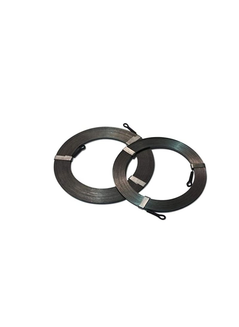 KNP KNP Light Duty Metal Cable Pulling Spring 20 METER is an essential tool designed to assist in the installation of electrical cables through conduits and tight spaces. - Image 2
