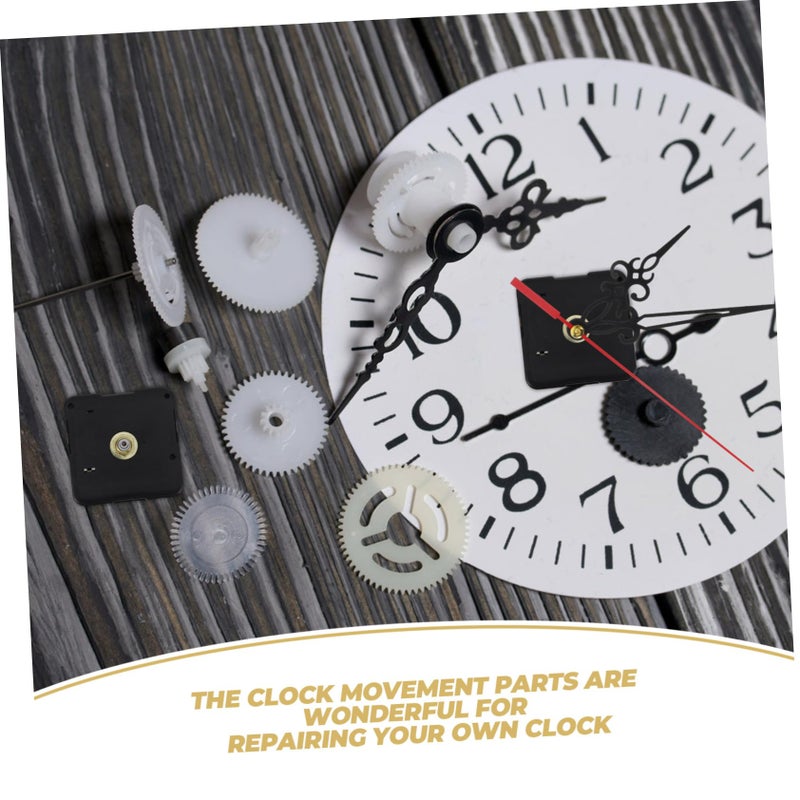 Quartz Clock Movement Mechanism Kit Battery Operated Silent Motor with Hands - Image 4