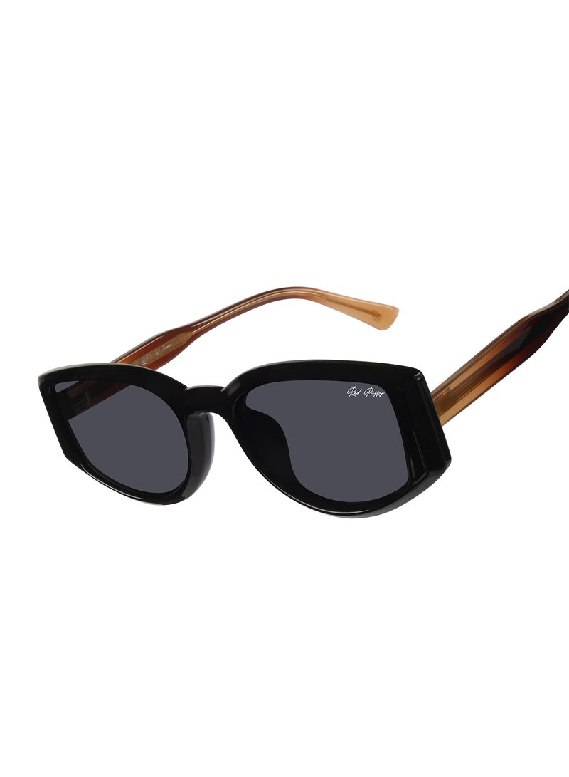 Woggles Red Pappy Alcove Orange Polarized Rectangle Sunglasses  - Image 3