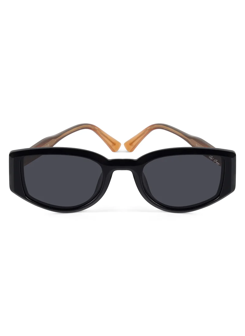 Woggles Red Pappy Alcove Orange Polarized Rectangle Sunglasses