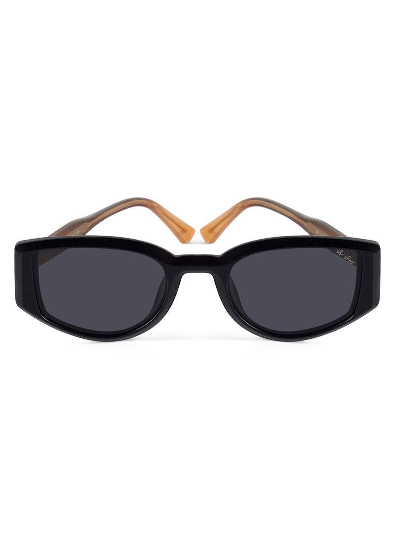 Woggles Red Pappy Alcove Orange Polarized Rectangle Sunglasses  - Image 1