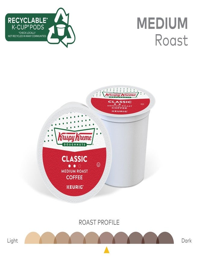 Krispy Kreme Classic, Single-Serve Keurig K-Cup Pods, Medium Roast Coffee, 32 Count - Image 4