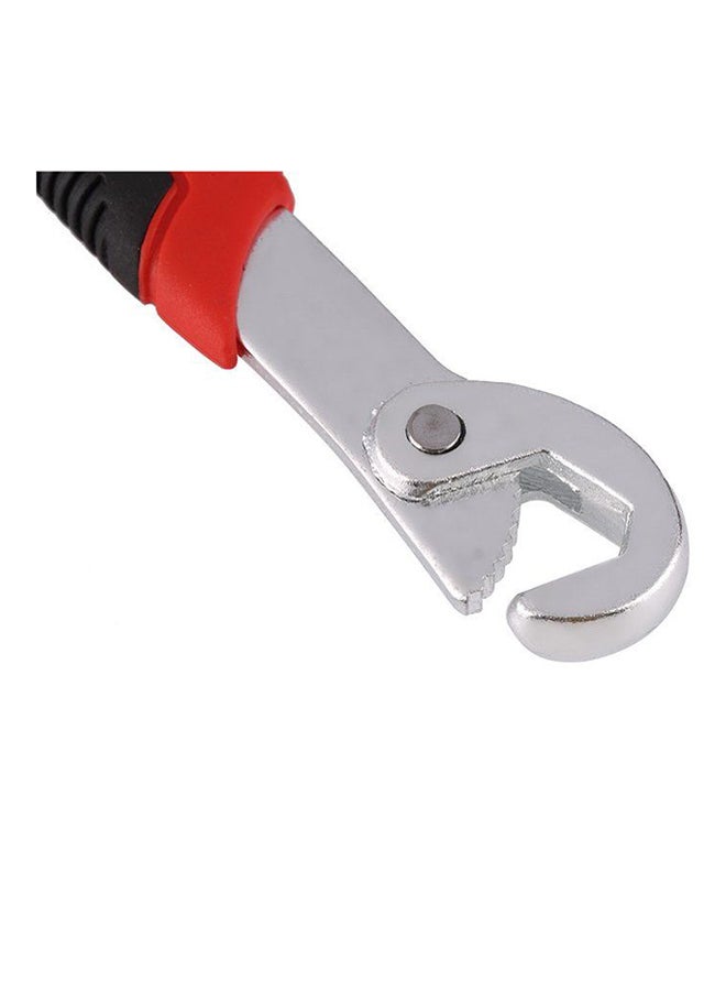 2-Piece Adjustable Quick Snap And Grip Wrench Set Black/Red Sep-32mm - Image 3