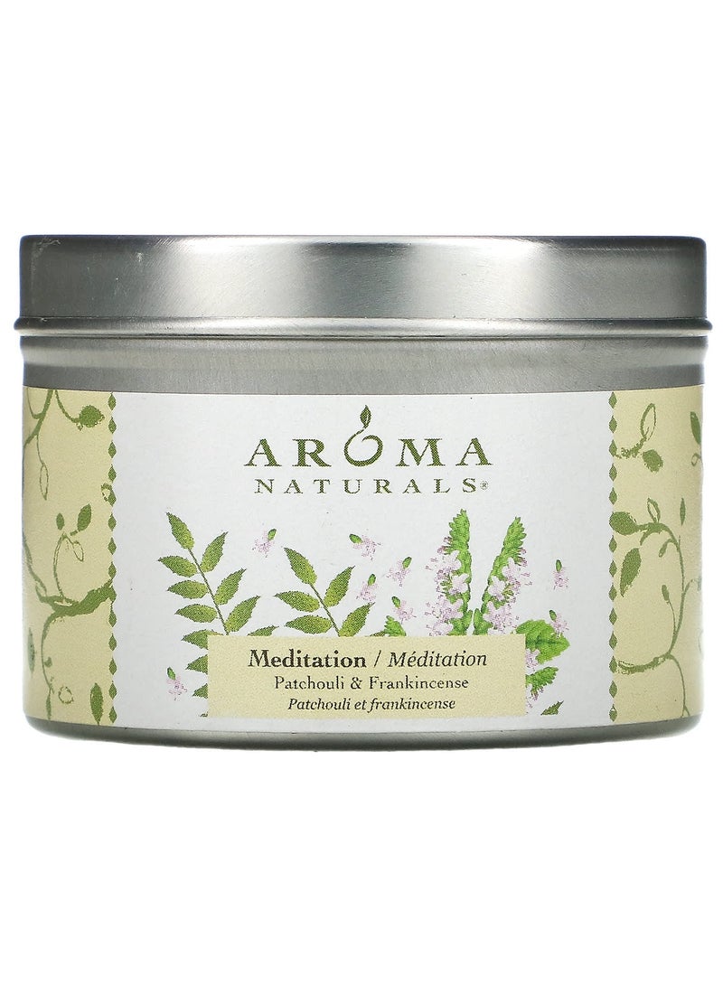 آروما ناتشورالز شمعة متنقلة للتأمل تصلح للسفر باللبان الشحري و الباتشولي - Image 1