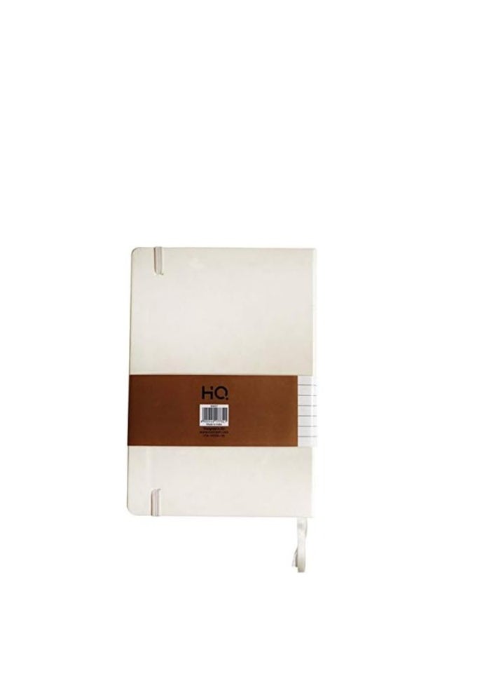 Navneet HQ A5 PU COVER JOURNAL EXECUTIVE WHITE 96 SHEETS  - Image 4