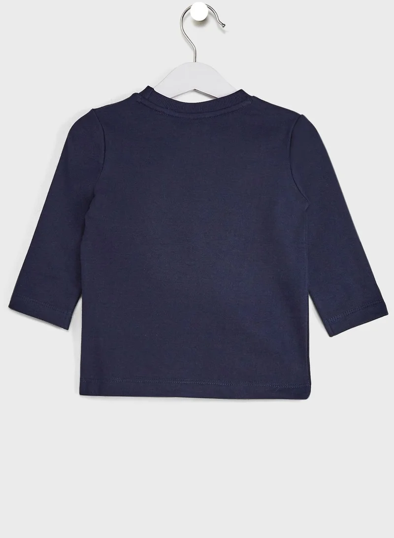 Nautinati Bow Pure T-Shirt With Houndstooth Print Trousers