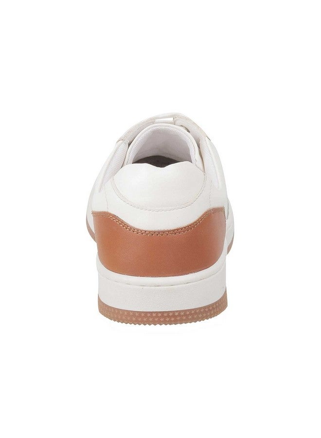 مترو حذاء رياضي Metro Men باللون الأبيض من الجلد الصناعي مقاس المملكة المتحدة/9 الاتحاد الأوروبي/43 (71-8805) - Image 4