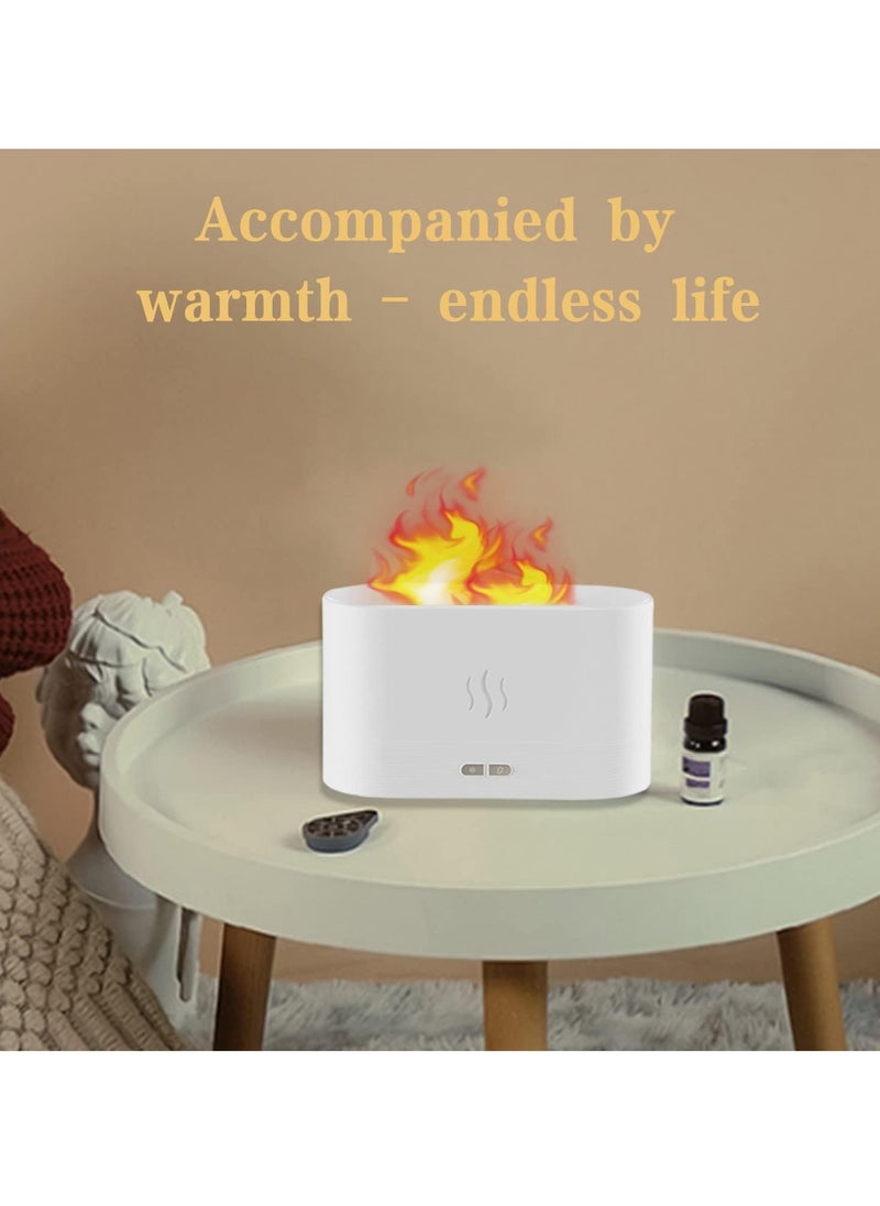 Mi VAZA - Essential Oil Diffuser, Two Speed Automatic Shutdown Essential Oil Diffuser With Adjustable Lightening , Durable Long Lasting Aromatherapy Diffuser, Portable Room Diffusers For Home Office, (White 2) - Image 1