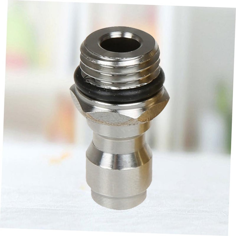 Stainless Steel High Pressure Washer Quick Coupler Set 14mm Male Adapter Hose Fitting - Image 5