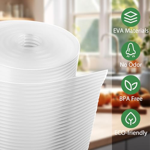 Anoak Shelf Liner Cabinet Liner, Non Adhesive Drawer Liner, Washable 12 Inch x 20 FT x 4Rolls Waterproof Durable Non-Slip Shelf Liner for Kitchen, Drawer, Refrigerator - Image 2