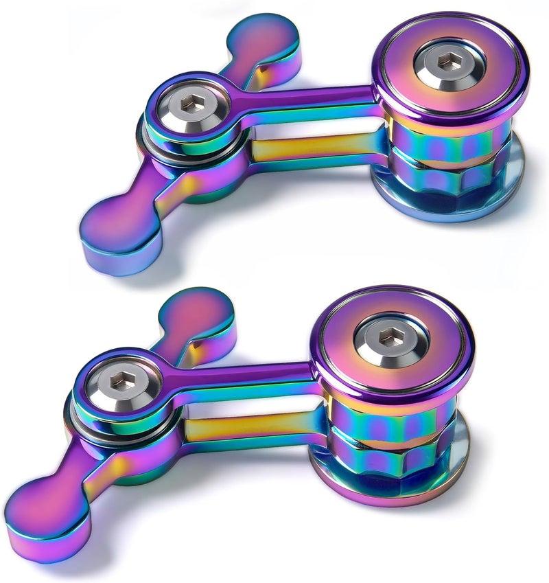 Chilvil Fidget Spinner for Adults, Metal Silent Figette Office Desk Toy Quiet Cool Gadgets Gifts for Teen Boys Kid Anxiety Stress Relief Calm Down Sensory Autism Autistic ADHD Airplane Travel Need Must Have - Image 2