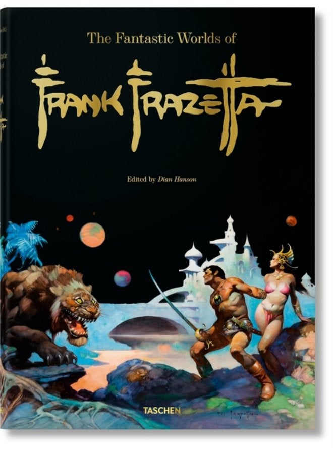 The Fantastic Worlds of Frank Frazetta - Hardback