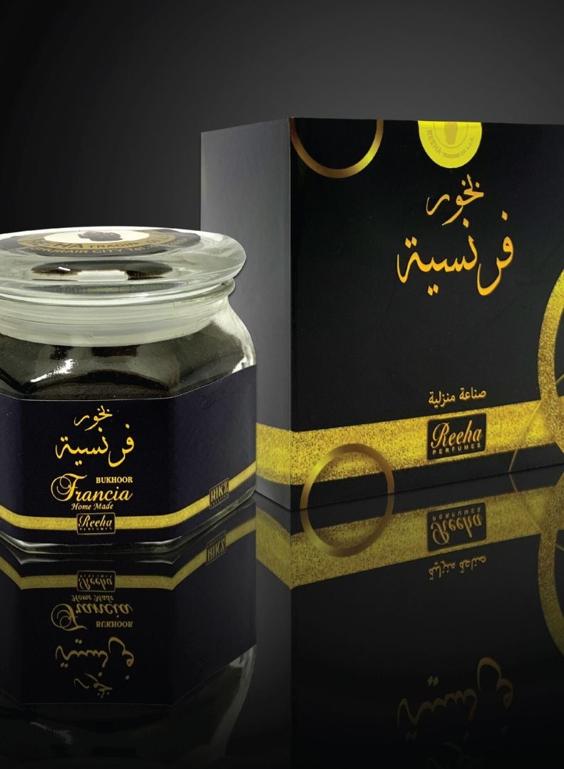 Reeha Perfumes Bukhoor Francia – 200 GM - Image 1