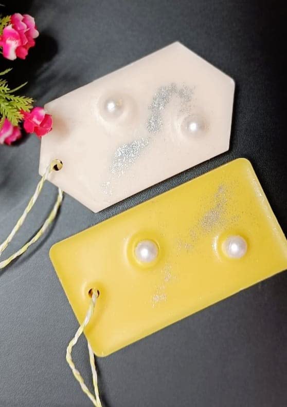 Candle Nest The Candle Nest Wax Sachet For Home Office Cabinets Handbags Cars Handmade Air Freshener Aromatic Sachets Combo Pack Flavored SandalwoodJasmine Wax Sachet YellowWhite 