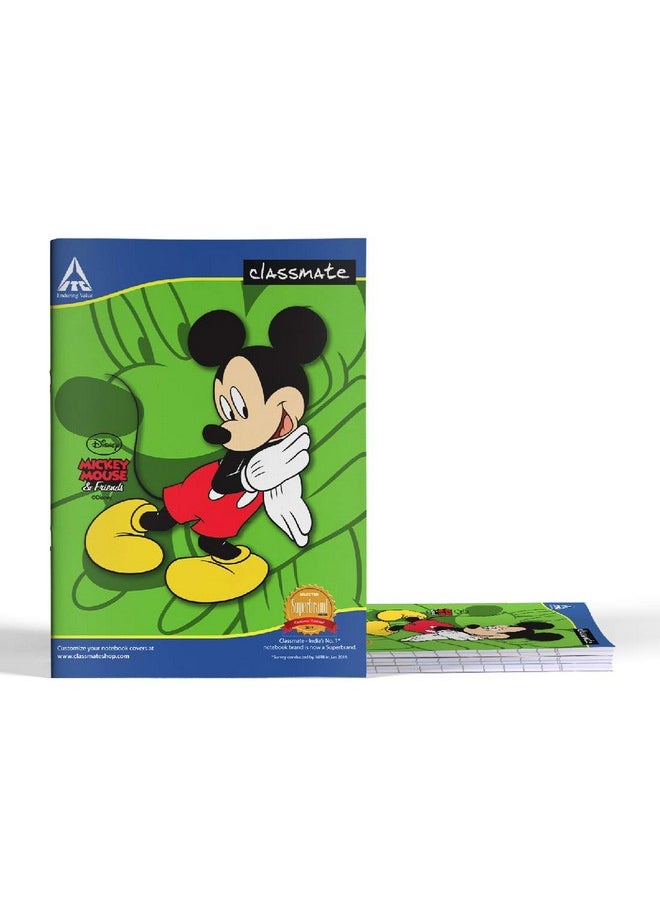 classmate Classmate Notebook - Unruled, 72 Pages, 240 mm x 180 mm - Pack Of 4  - Image 2