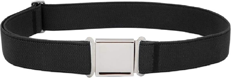 Jas. Good Kids Adjustable Magnetic Belt Boys Girls Elastic Belt with Easy Magnetic Buckle for Back to School Girls - Image 1