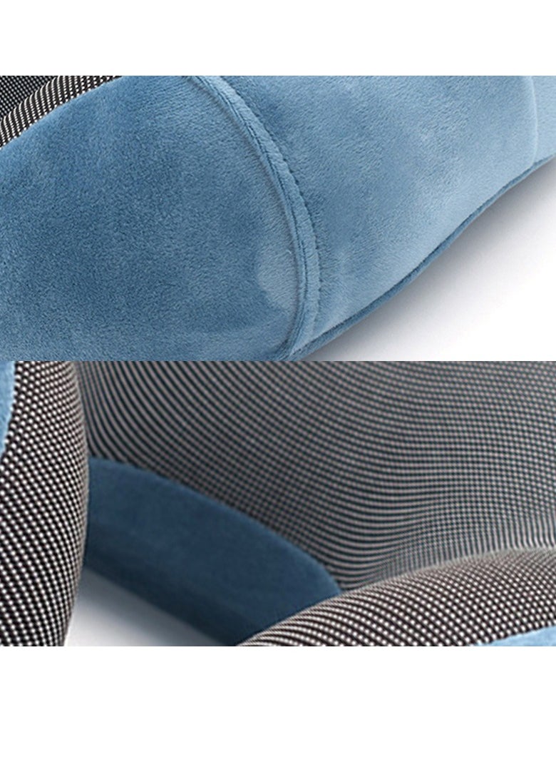 MORANO - Morano Travel Pillow, U Shape Memory Foam Pillow for Airplane and Car, Ergonomic Design Removable and Washable Invisible Zipper with Storage Bag Gift 3D Sleeping Mask - Image 1