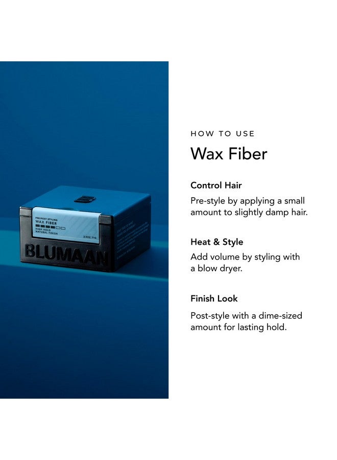 بلو مان بلومان أوريجينال ستايلينج ميراكي - مصفف شعر من ألياف الشمع للرجال لتثبيت الشعر طوال اليوم - يضيف كثافة ويتحكم في الشعر - لمسة نهائية طبيعية مع حماية من الحرارة - رائع لجميع أنواع الشعر - 74 مل (2.5 أونصة) - Image 5