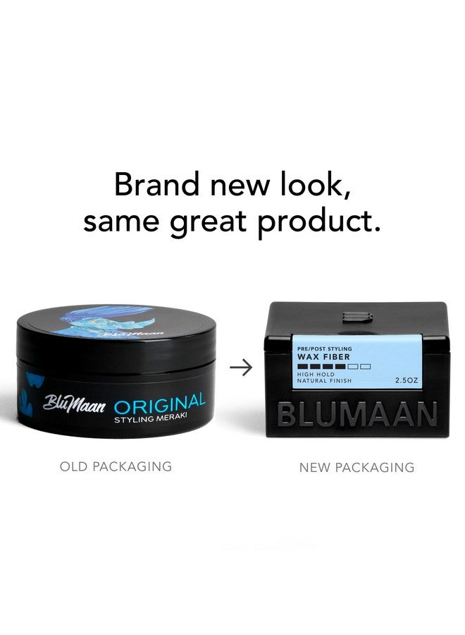بلو مان بلومان أوريجينال ستايلينج ميراكي - مصفف شعر من ألياف الشمع للرجال لتثبيت الشعر طوال اليوم - يضيف كثافة ويتحكم في الشعر - لمسة نهائية طبيعية مع حماية من الحرارة - رائع لجميع أنواع الشعر - 74 مل (2.5 أونصة) - Image 2