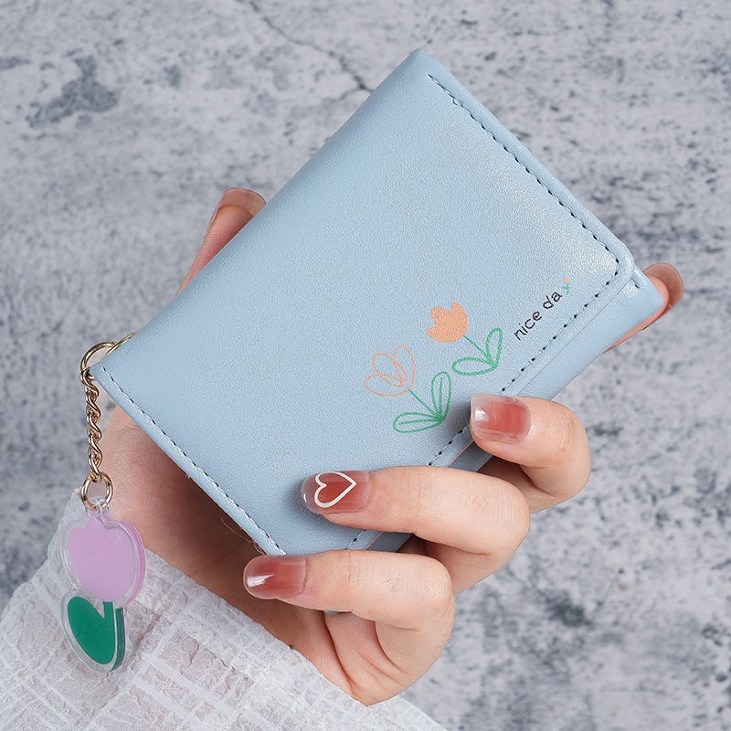 Multifunctional Solid Color PU Leather Wallet, RFID Blocking Design Portable Daily Storage Purse for Cards Cash Coin Business Use - Image 3