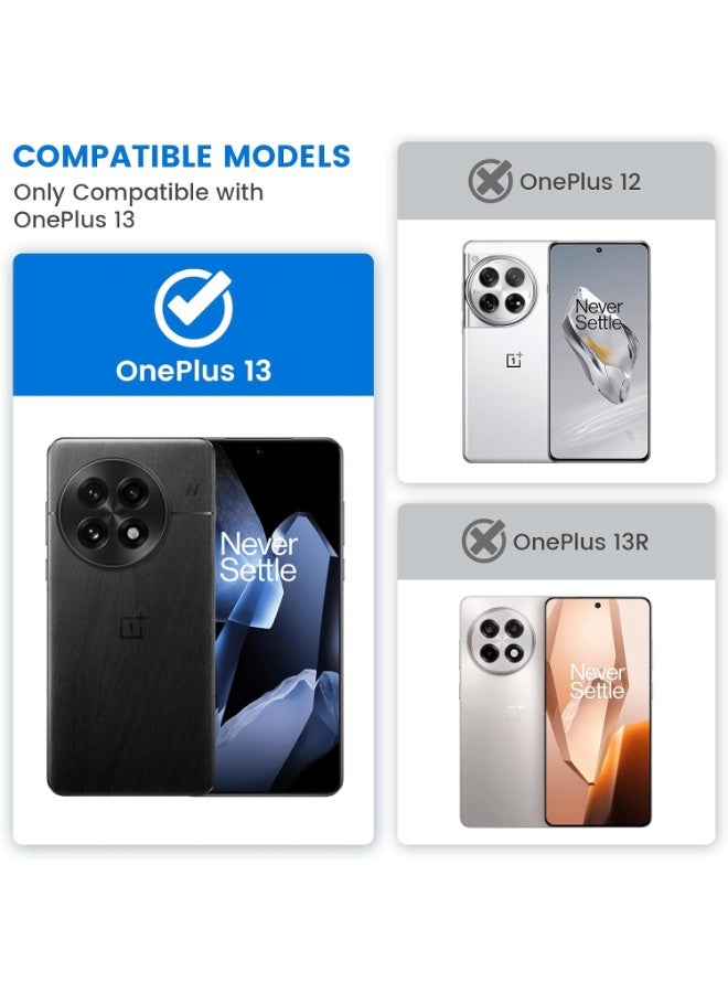 Mate Case for OnePlus 13, One Plus 13 Frosted Clear Case, Slim Military Grade Drop Protection Anti-Scratch Protective Shockproof Matte Translucent Back Cover Case for OnePlus 13, Matte Black - Image 4