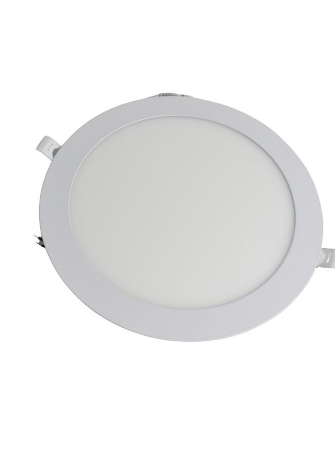 MAAS - LED lamp with a circular design and very thin, mounted on the wall, recessed LED ceiling lamp, 1440 lumens, 18 watts, white - Image 1