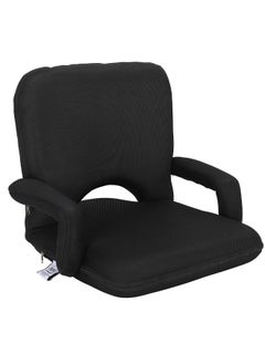 Cady One Ground chair with armrests for camping and trekking, foam padded with an adjustable back  - Image 2