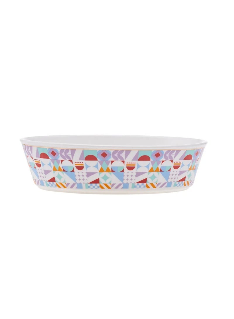 Karaca Lyra Colorful Oval Bakeware 22 cm