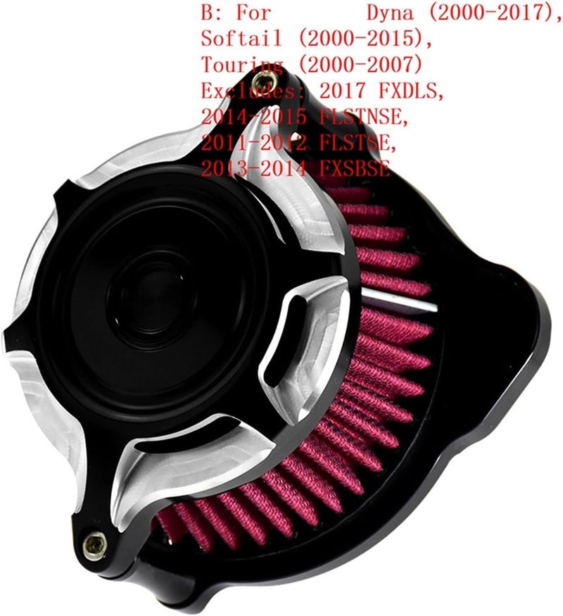 Wivplex Motorcycle Air Filter for Harley Models - Image 2