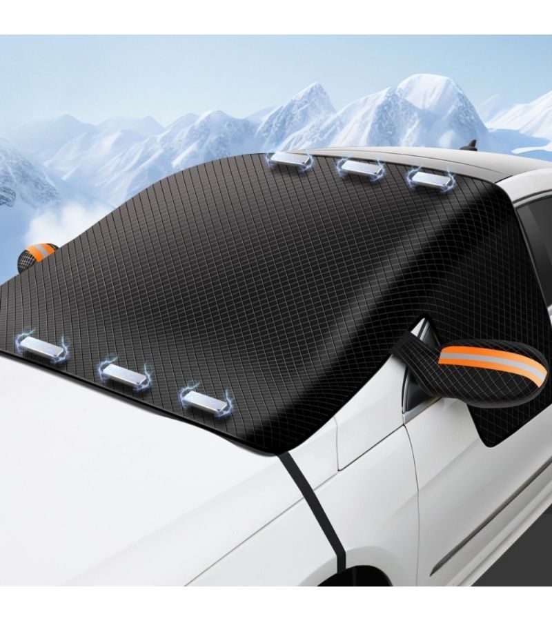 Snow Car Snow Guard Green Anti Freeze Frost Shield for Car - Image 2