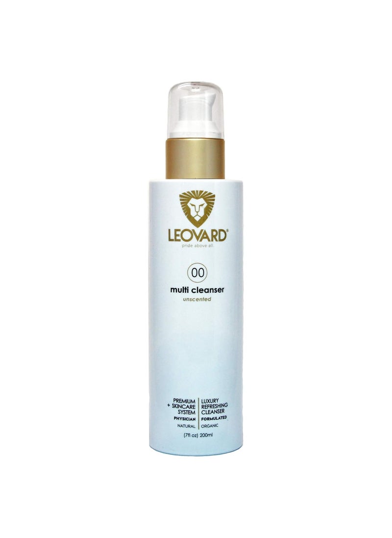 leovard - Leovard Men  Women Hyaluronic Acid Hydrating Face Wash  Resurfacing Facial Wash  Daily Refining Enzyme Gel Cleanser Gently Exfoliates Purifies Renews and Revitalizes the Skin Face wash - Image 1