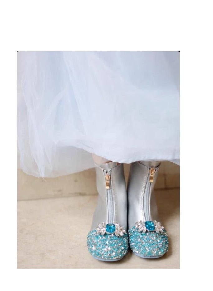 Girl's Versatile Crystal Princess Single Boots  - Image 3
