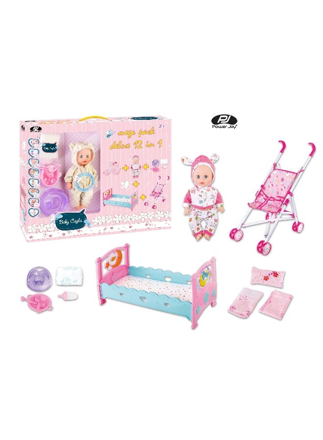 Power Joy Baby Cayla Deluxe With 12 Sounds - Assorted - Image 4