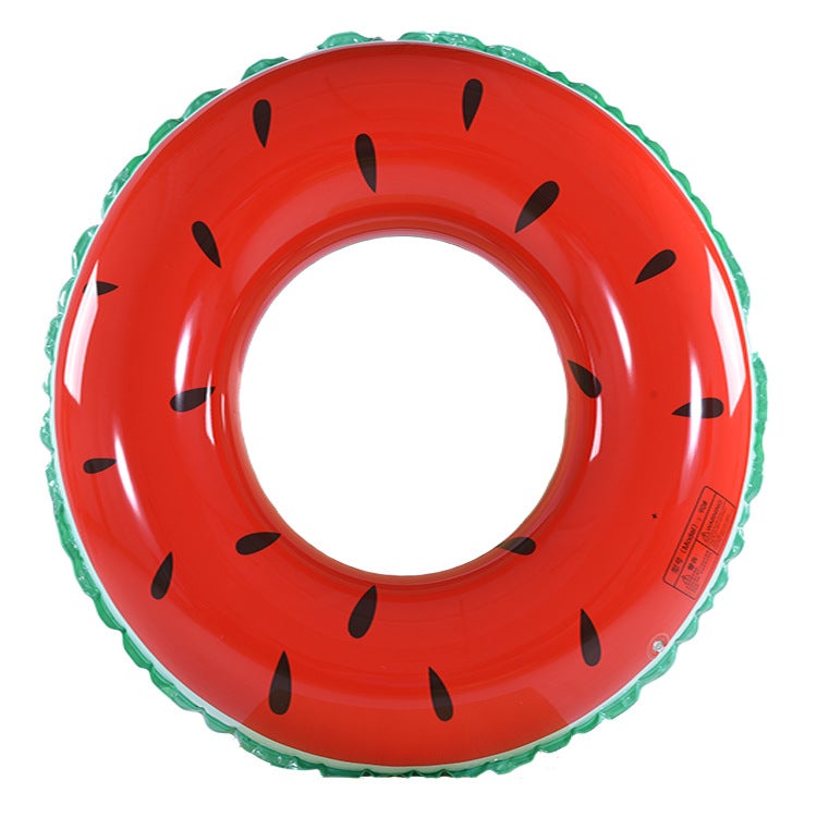 Inflatable Swim Ring with Fruit Pattern for Kids - Image 1