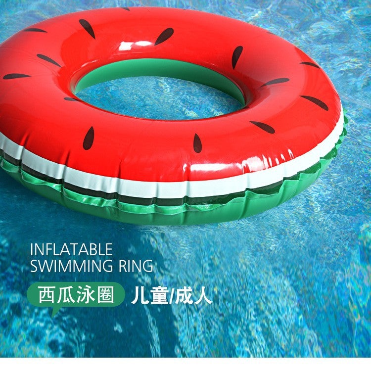 Inflatable Swim Ring with Fruit Pattern for Kids - Image 4