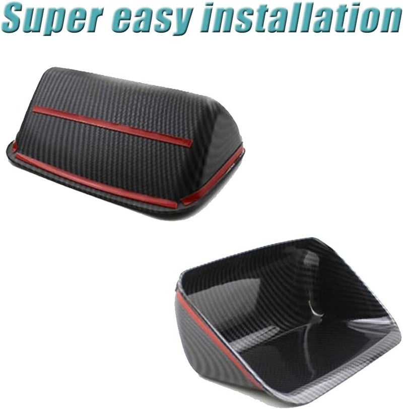 BOYUER Carbon Fiber Center Console Storage Box for Toyota Corolla 2020-2024 & Corolla Hatchback - Image 5