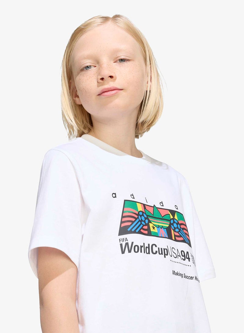 adidas Originals Youth Loose Graphic T-Shirt - Image 4