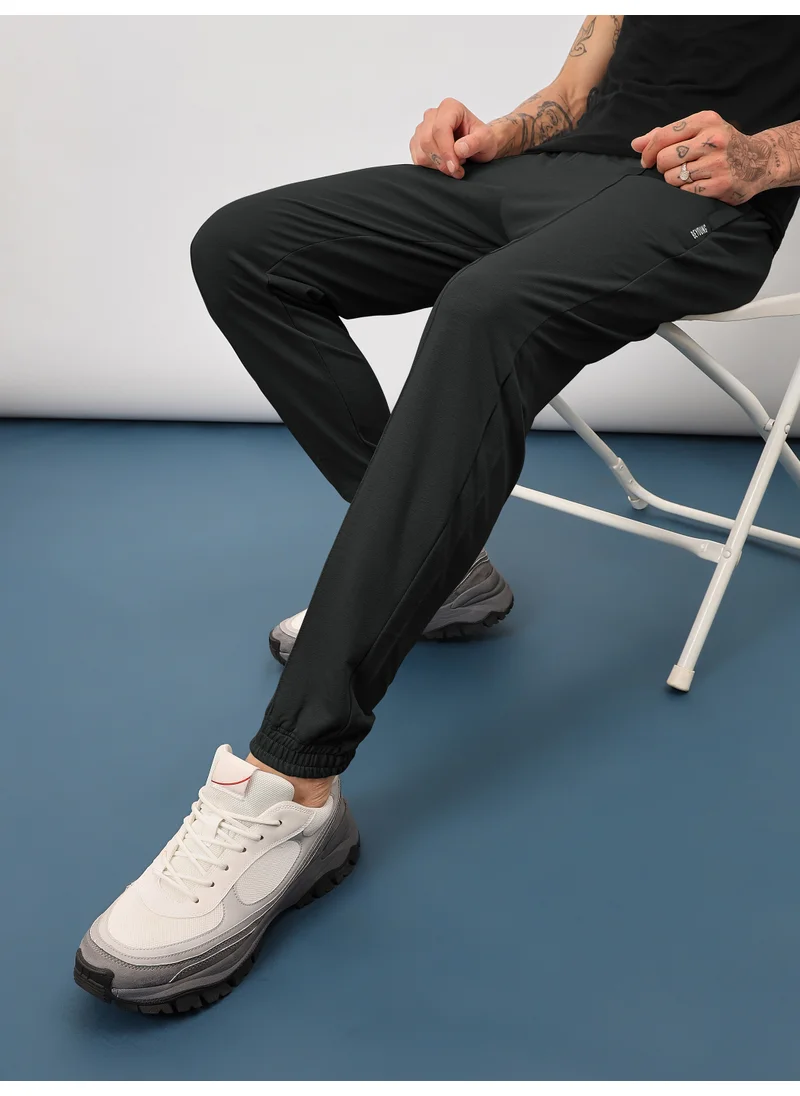 بيونغ Dark Grey Track Pants for Men