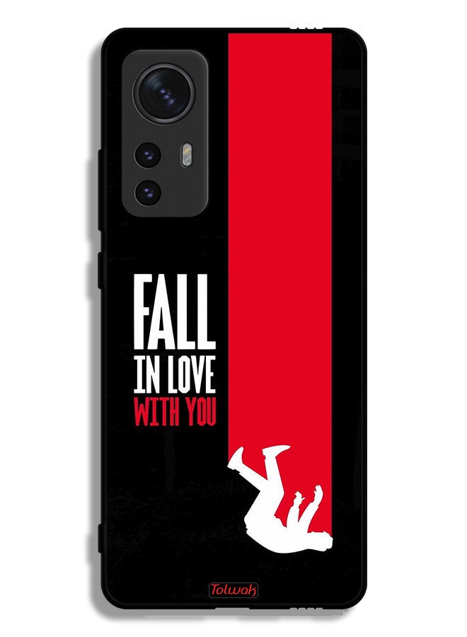 Tolwak Xiaomi 12 Protective Case Cover Fall In Love With You - Image 2