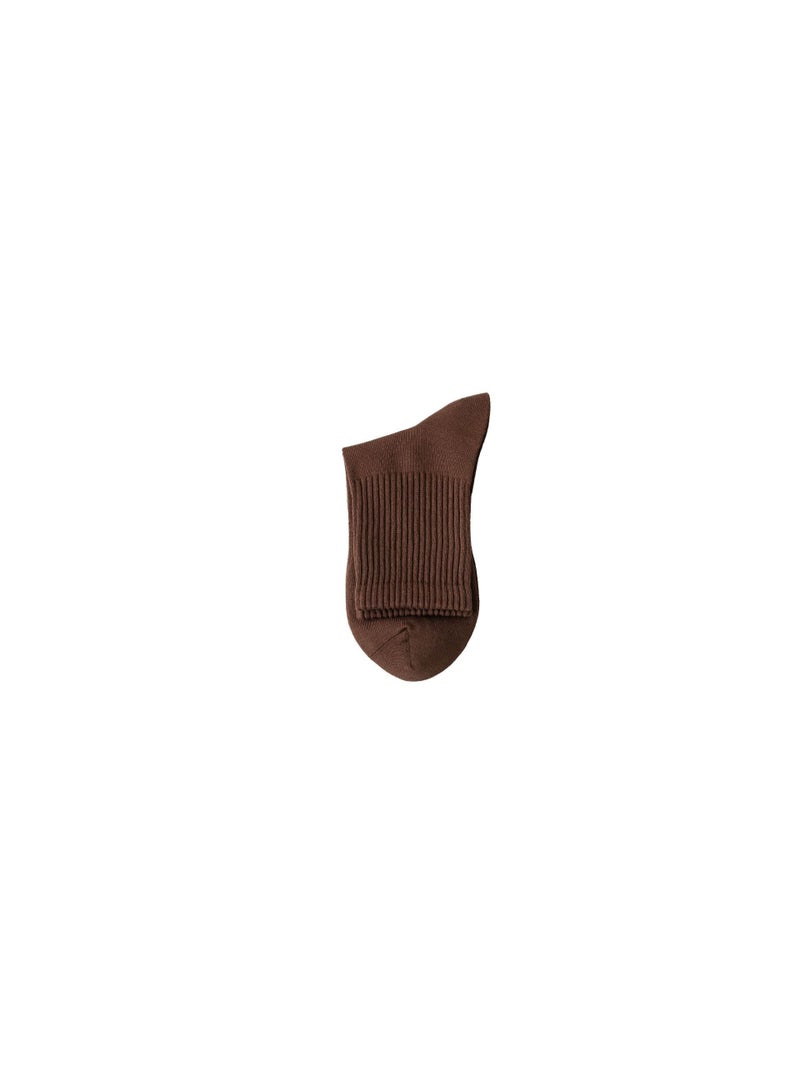 Shougu Spring And Autumn Business Medium Leather Shoes Commuter Men's Socks 5 Piece Set 