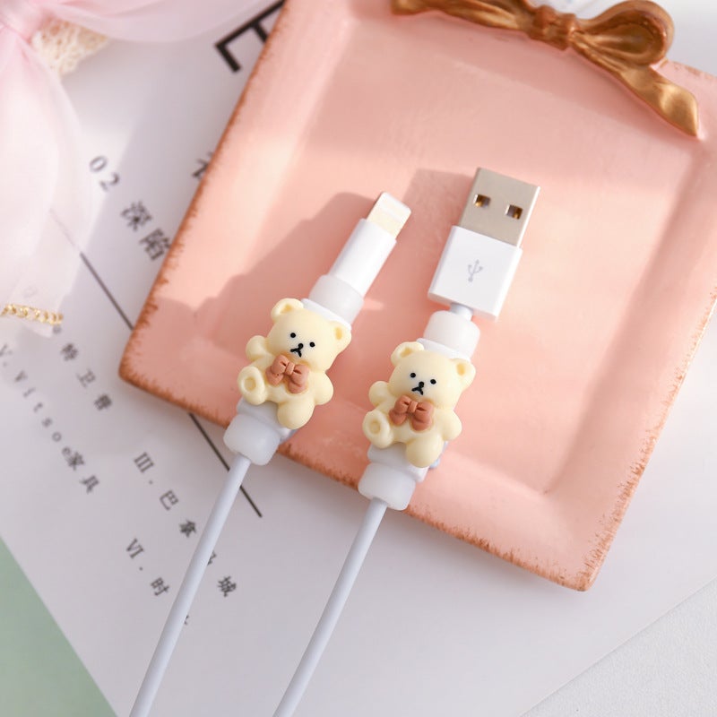 Cute Cartoon Data Cable Protective Cover – Apple Charging Cable Anti-Break Case - Image 5