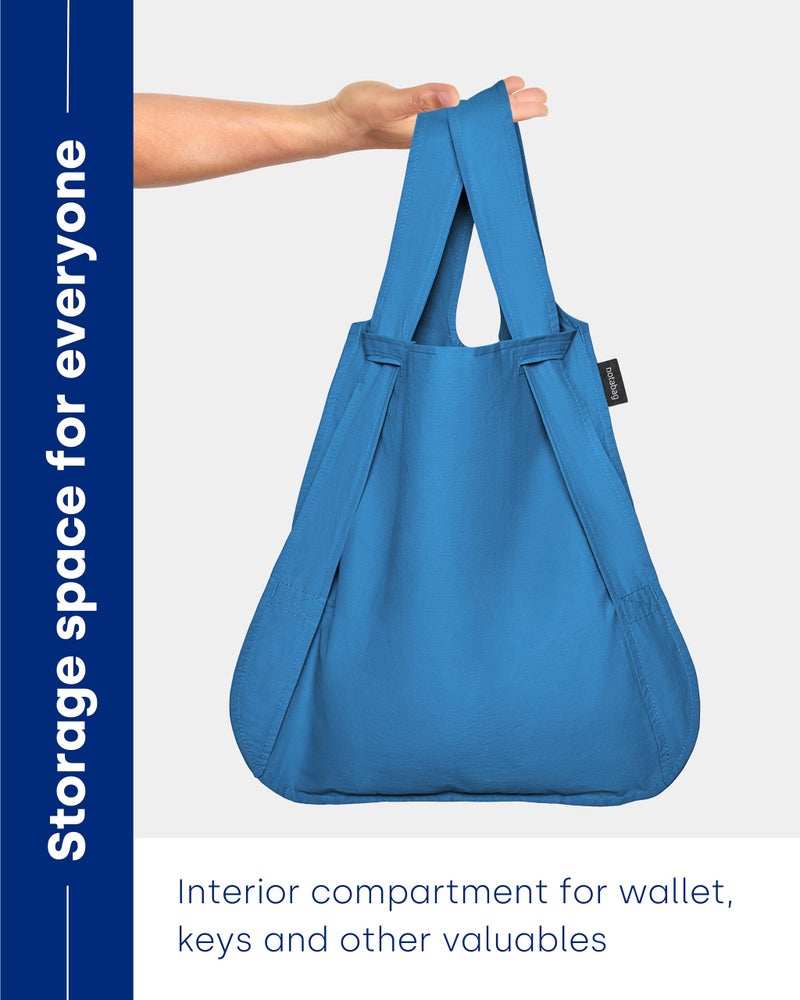 Notabag Backpack, Blue, S - Image 4