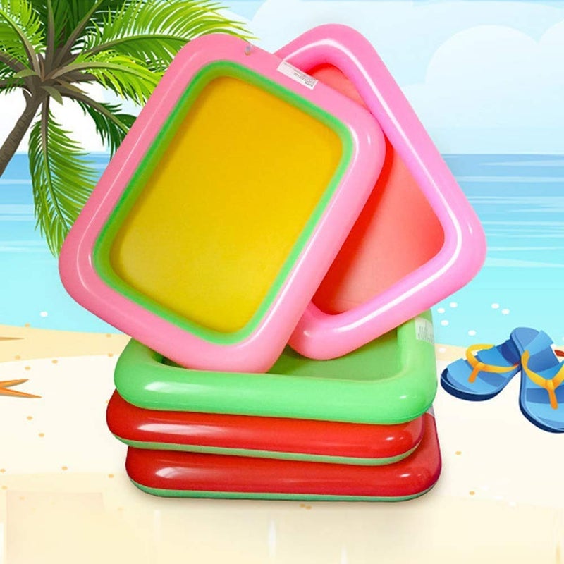 Topwon Inflatable Sand Tray for Kids/Sand Box/Sand Molds/Inflatable Sand/Portable Sand Tray(Random Color) (Random Color  29x39) - Image 4