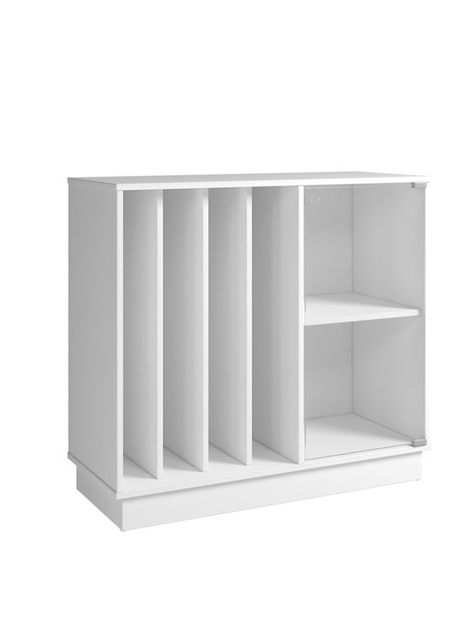 Tucano Corner Wooden Table Cellar - Mdp 15Mm Color White 35 x 90 x 81.5 cm  - Image 3