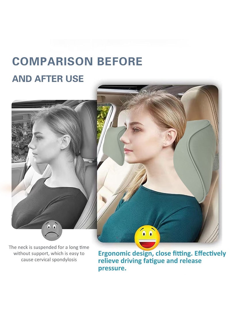 روكا مقعد السيارة الرقبة وسادة مسند الرأس 29x22 سنتيمتر وسادة مقعد السيارة مريحة مسند الرأس 1 قطعة ROCA 36 - Image 5