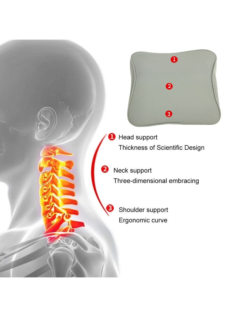 روكا مقعد السيارة الرقبة وسادة مسند الرأس 29x22 سنتيمتر وسادة مقعد السيارة مريحة مسند الرأس 1 قطعة ROCA 36 - Image 4