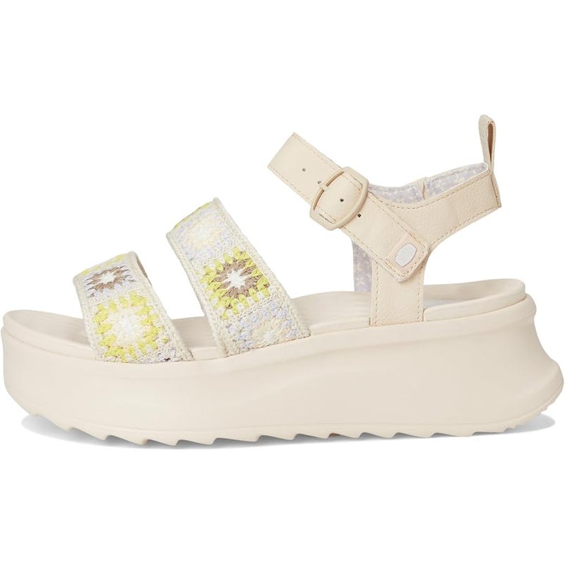 HEYDUDE Delray Buckle Cottage Crochet womens Loafer - Image 4