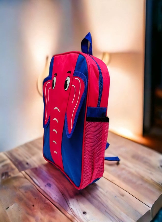 RedChimes 1 Pcs Kids Backpack - Toddler & Preschool Elephant Bag with Adjustable Straps - School Bag for Boys & Girls Polyester - Image 4