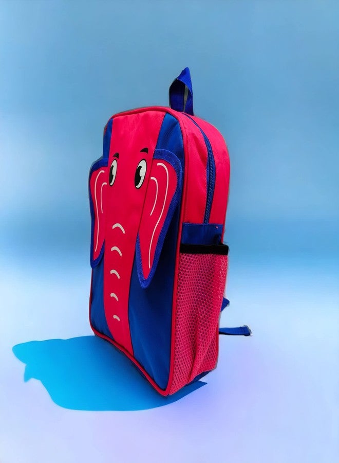 RedChimes 1 Pcs Kids Backpack - Toddler & Preschool Elephant Bag with Adjustable Straps - School Bag for Boys & Girls Polyester - Image 5